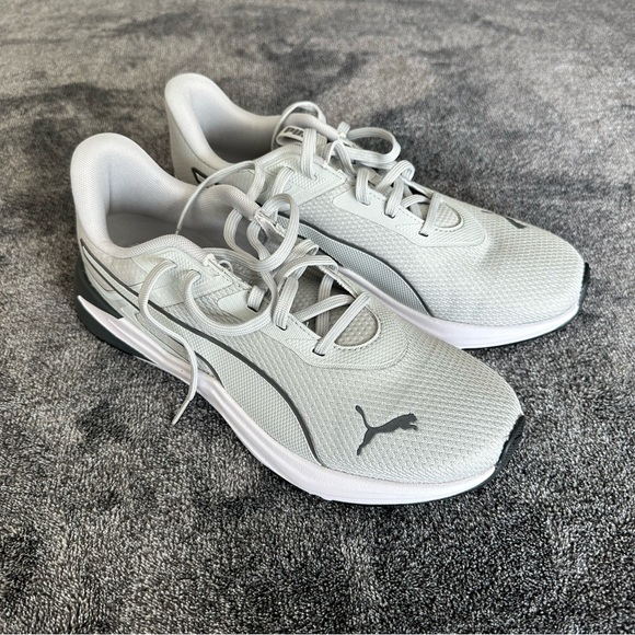 New Puma Men's Gray Disperse Sneakers, Softfoam +, Size 9.5 (US) - Picture 3 of 8